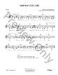 Shema Lullaby piano sheet music cover